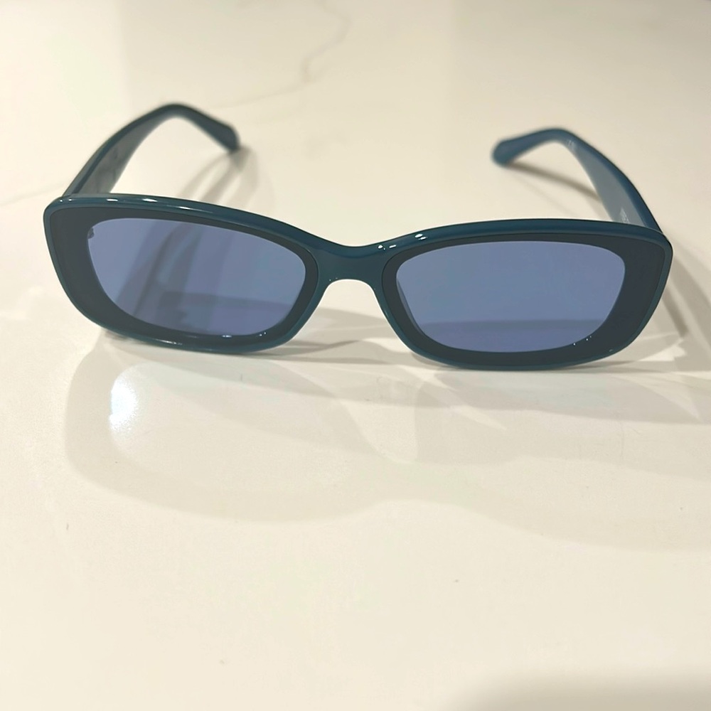 QUAY Sunglasses Blue/Gray/Teal
